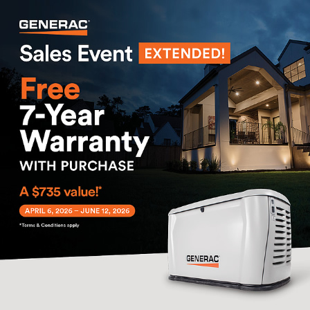 Generac Sales Event